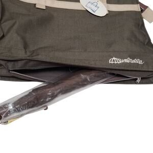 Umbrella Tote Bag Designed by Duebbert Green Vintage Umbrella Holder NWT